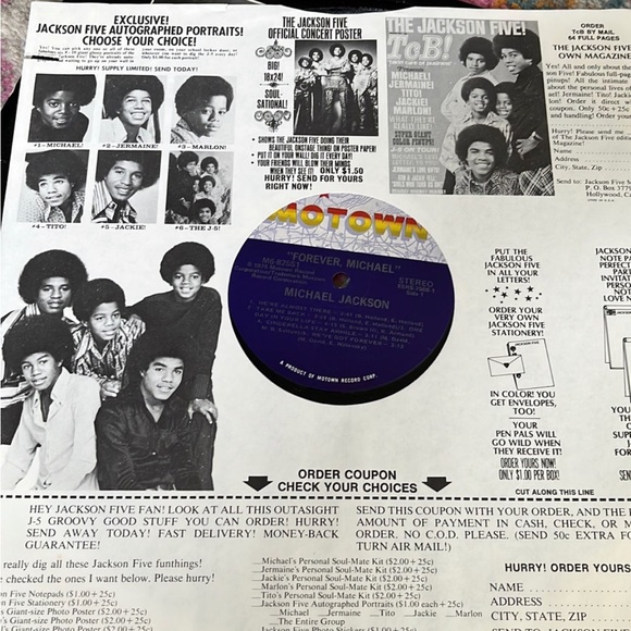Michael Jackson vinyl record - Picture 6 of 6